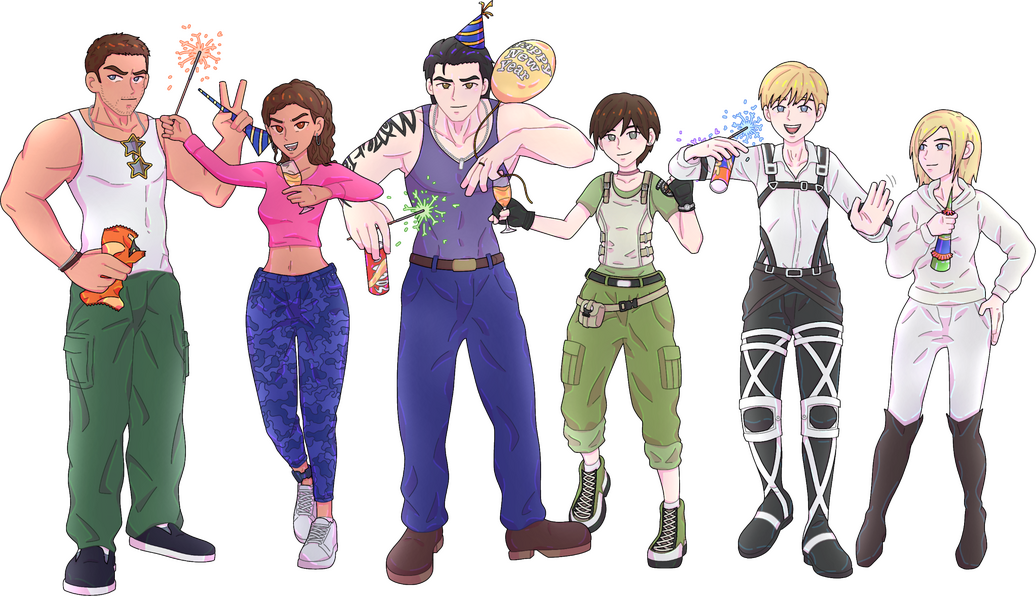 Full Body $20 ▸ Extra Character: +$15